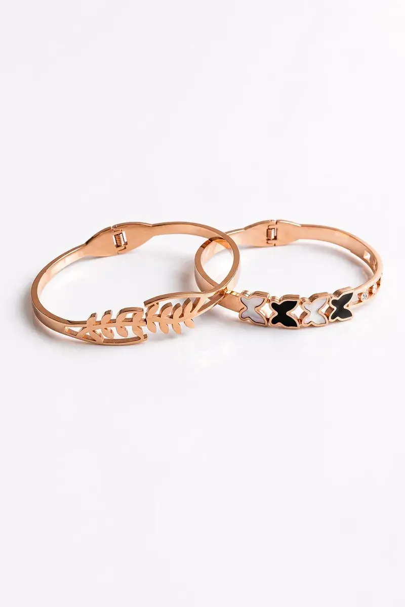 Trendy Desire Elegant Bracelet Duo Set