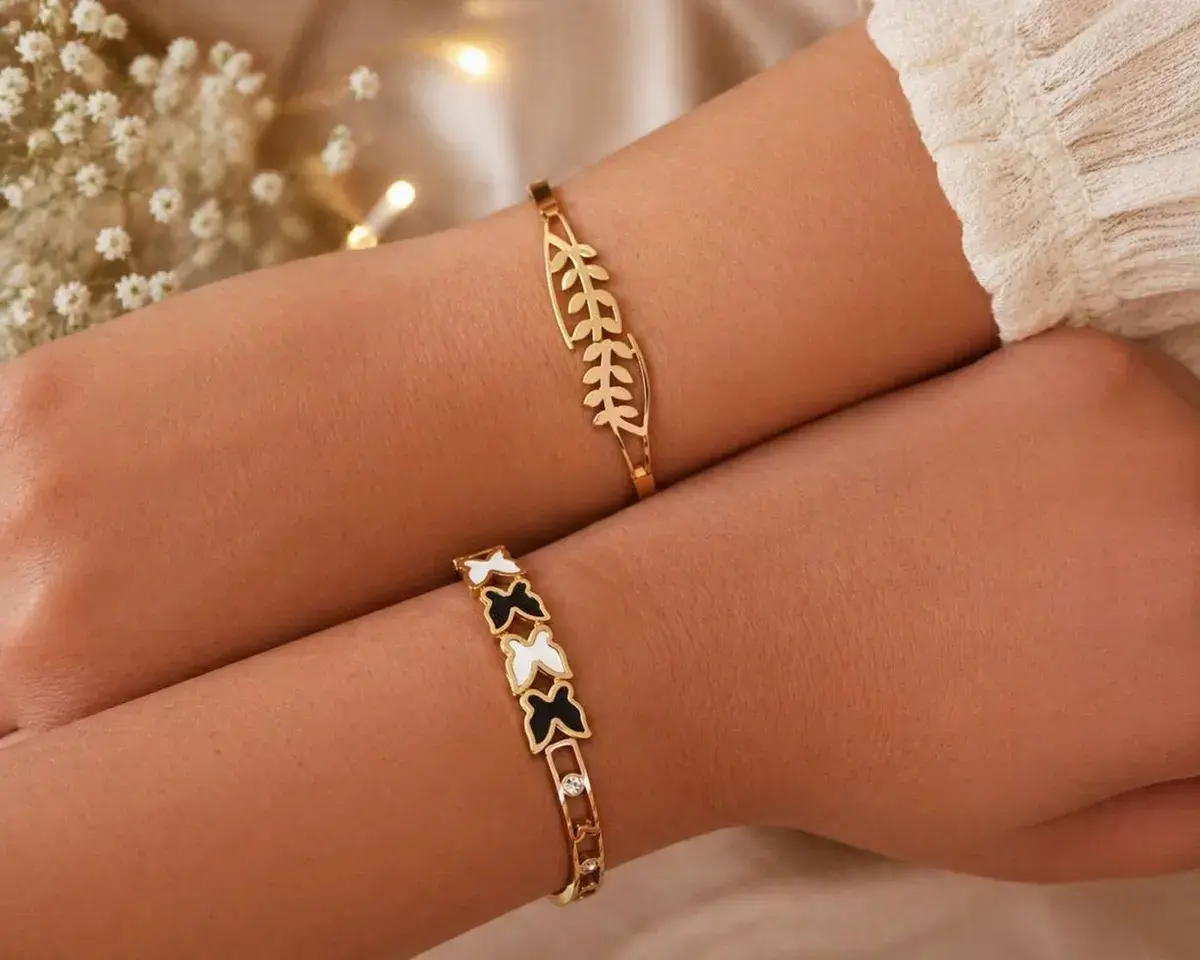 Trendy Desire Elegant Bracelet Duo Set