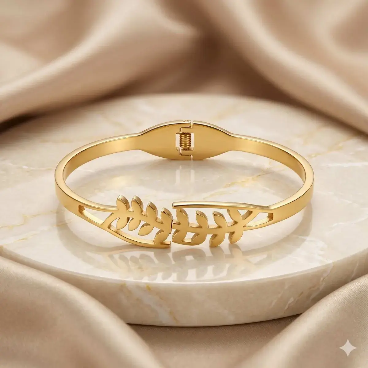 Elegant Gold-Tone Designer Kada Combo for Women